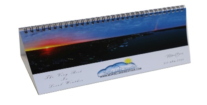 Morse Lake Weather Desk Calendar